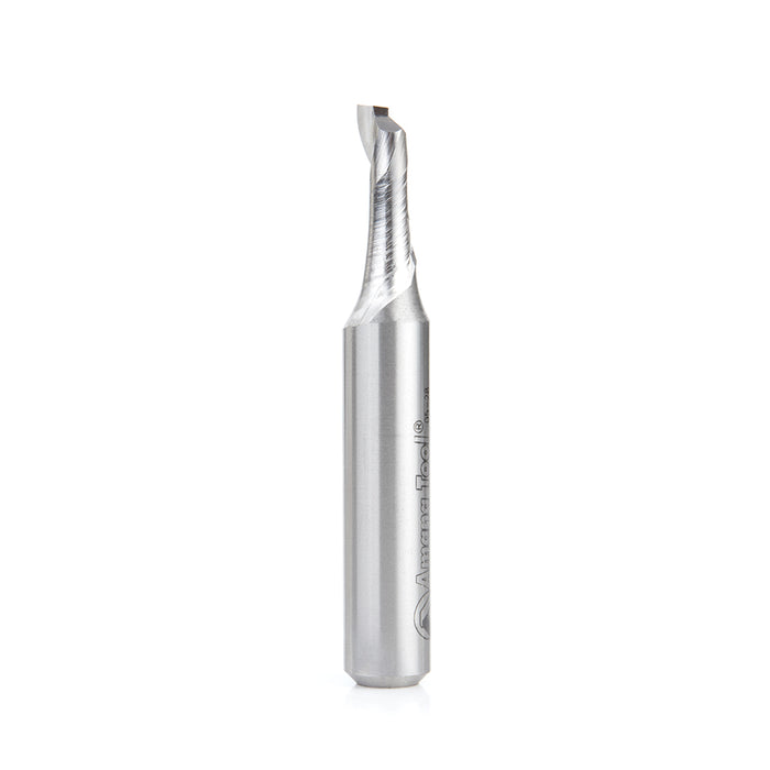 HSS1626 - Single Flute Spiral 21/64 Dia x 3/4 x 1/2 Inch Shank Up-Cut