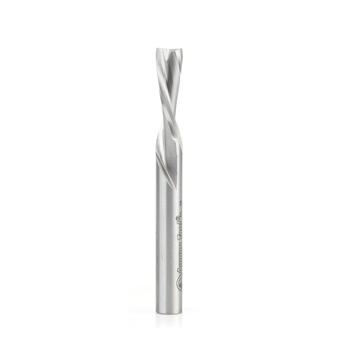 HSS1658 - Double Flute Spiral 5/16 Dia x 1 x 5/16 Inch Shank Down-Cut