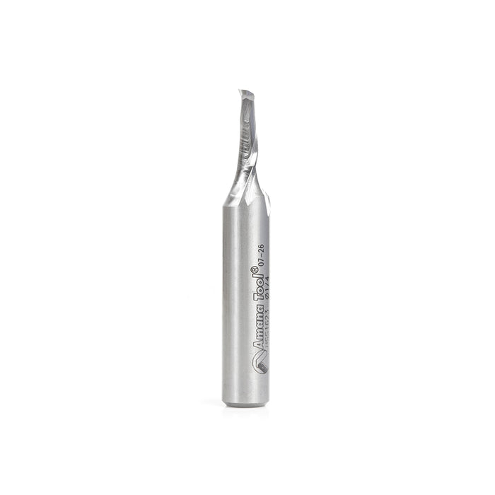 #option_HSS1623 - Single Flute Spiral 1/4 Dia x 3/4 x 1/2 Inch Shank Up-Cut