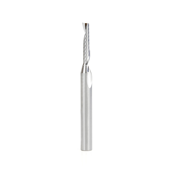 57319 Metric Single Flute, 4mm Dia x 20mm x 6mm Shank x 64mm Long Up-Cut