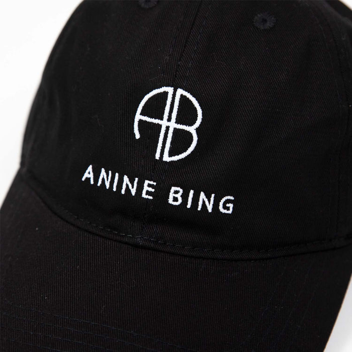 Anine Bing JEREMY BASEBALL CAP, Black