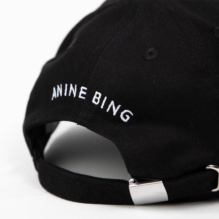 Anine Bing JEREMY BASEBALL CAP, Black