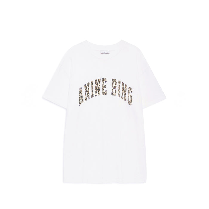 Anine Bing WALKER TEE, Ivory