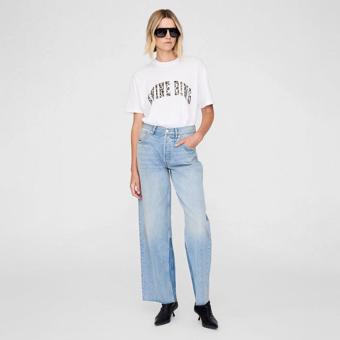 Anine Bing WALKER TEE, Ivory