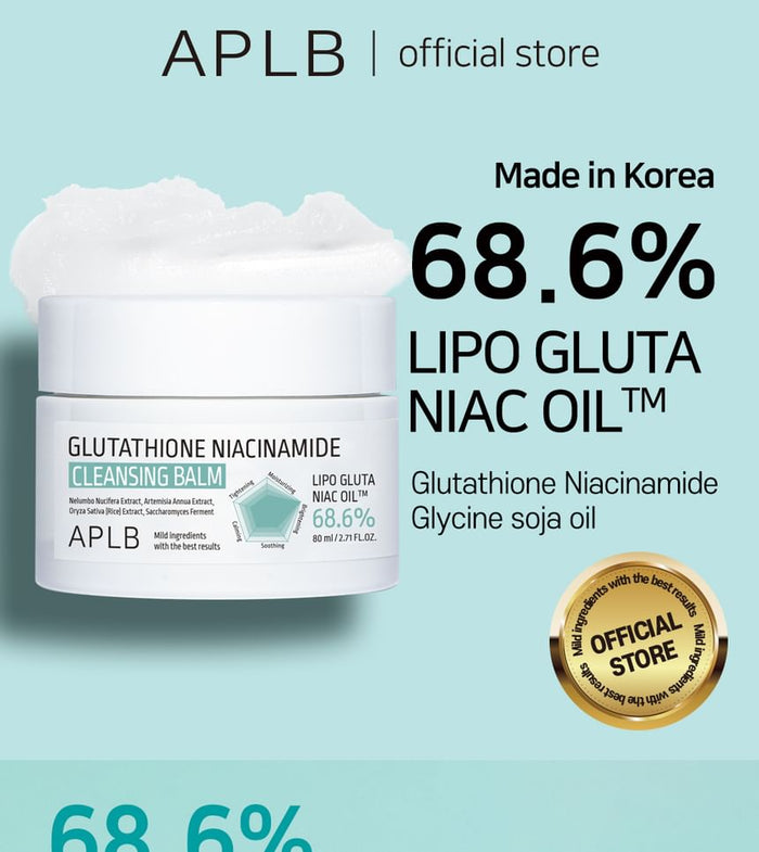 APLB Glutathione Niacinamide Cleansing Balm 80ml