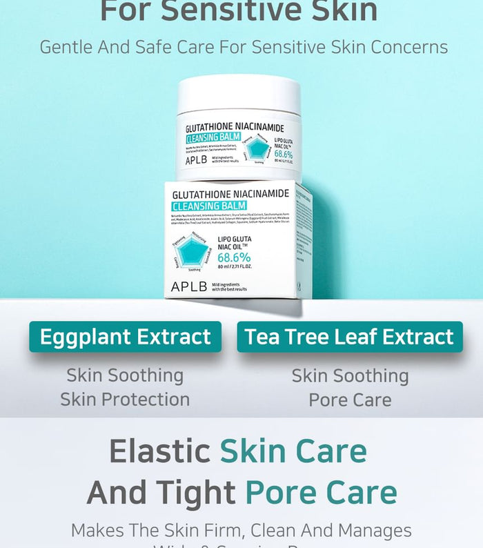 APLB Glutathione Niacinamide Cleansing Balm 80ml