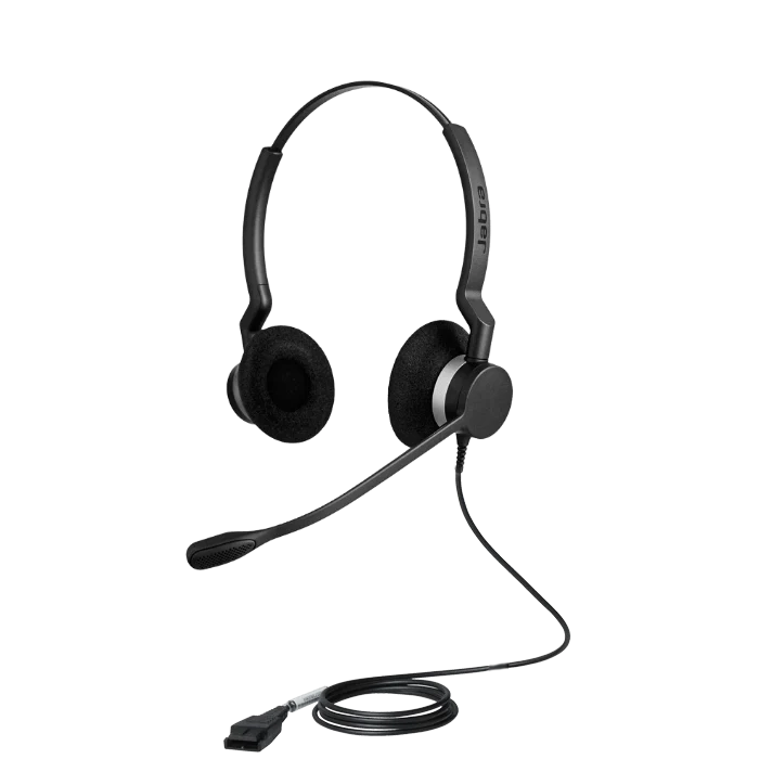 Audifono Jabra Biz 2300 Duo Conector-QD | 2309-820-105 - Panamá