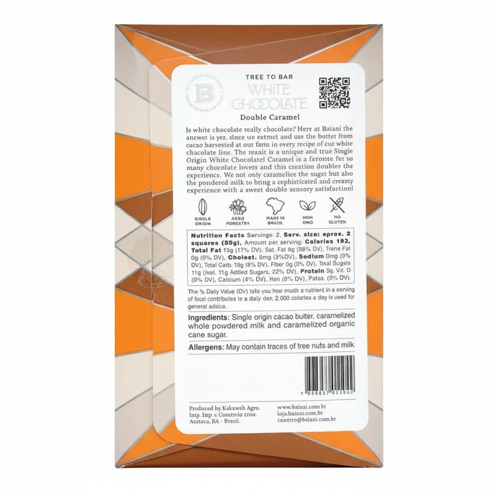 BAIANI White Chocolate Double Caramel