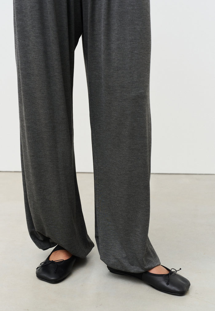 Balloon Pants - Dark Grey Marl