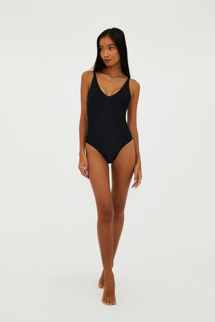 Beach Riot Reese One Piece Swimsuit - Black - Destination PSP