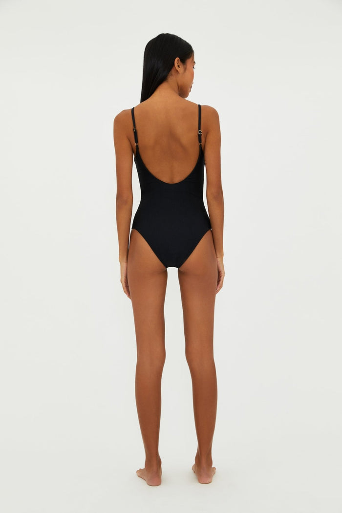 Beach Riot Reese One Piece Swimsuit - Black - Destination PSP