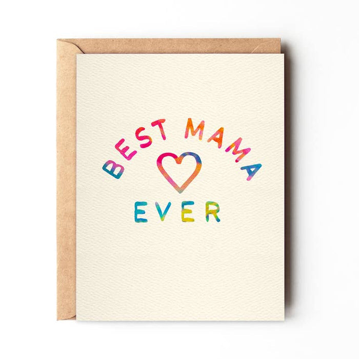 Best Mama Ever Card