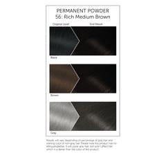 Bigen Permanent Powder Hair Color: Shade 56 Rich Medium Brown