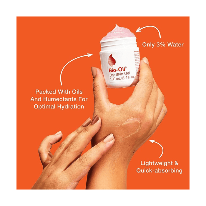 Bio-Oil Dry Skin Moisturizing Gel For Hydrating Dry And Sensitive Skin - 100ml, Lotions & Moisturizers