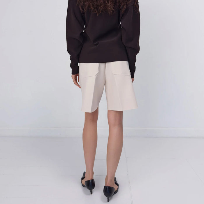 Birrot LAY3 DRAWSTRING SHORTS, Bone
