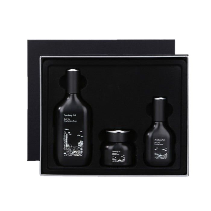 Black Tea Line Gift Set - Korean-Skincare