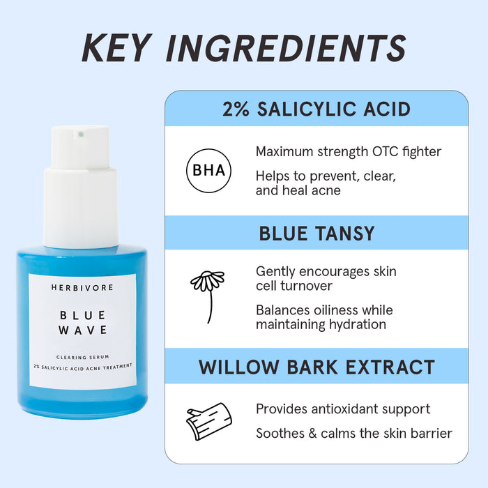 Herbivore-Blue Wave Clearing Serum - 2% Salicylic Acid Acne Treatment Serum-Skincare-USBlueWave_KeyIngredients_2048x2048_987c8741-4186-4787-a8da-945173dc705f-The Detox Market |
