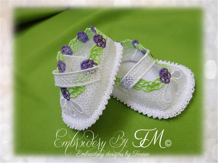 Booties for My Child Dolls No.2b/ 5x7 hoop