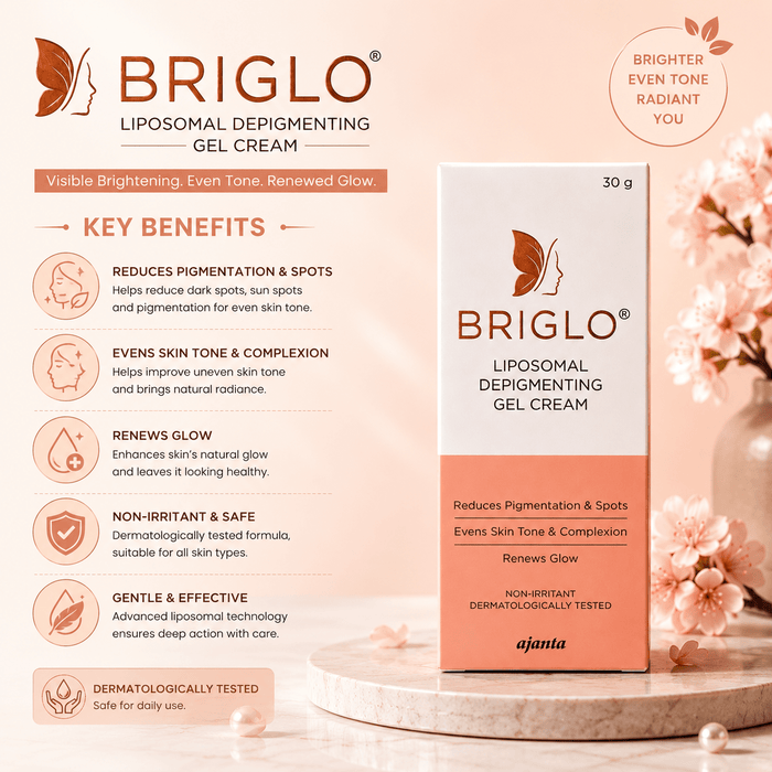 BRIGLO Liposomal Depigmenting Gel Cream - Cosmosentials