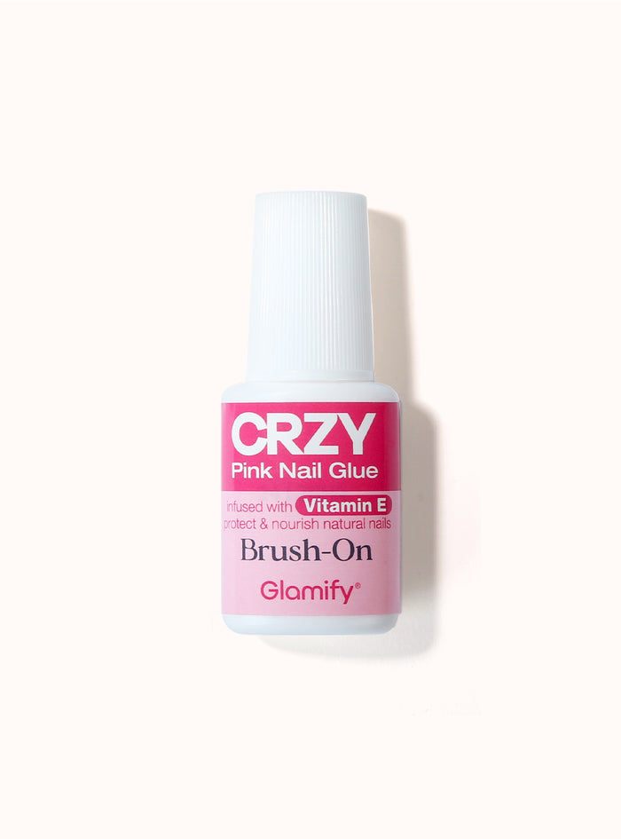 Brush-On Pink Nail Glue - NGCH05 Extra Strong Brush On