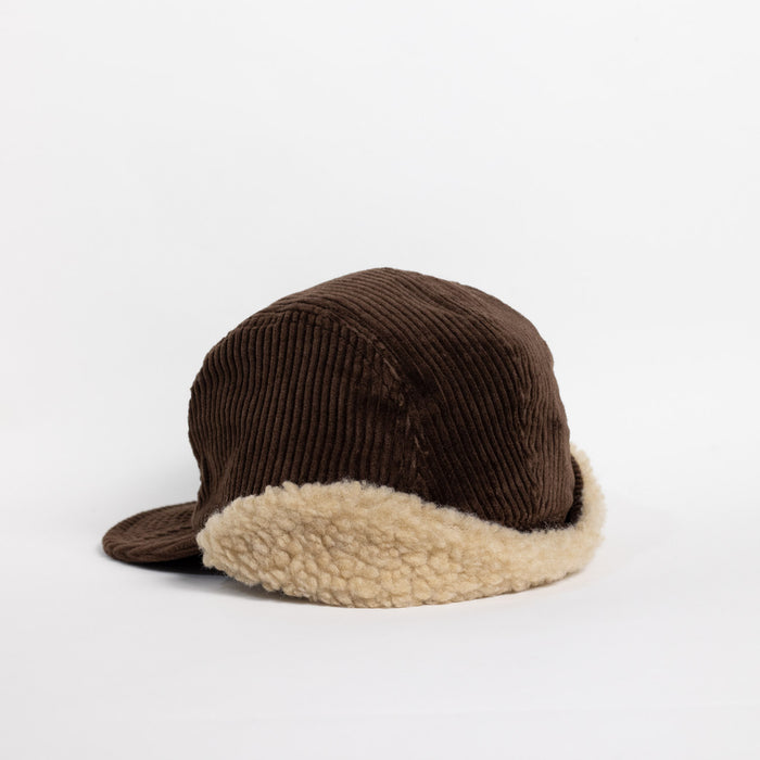 câbleami CORDUROY CAP, Brown
