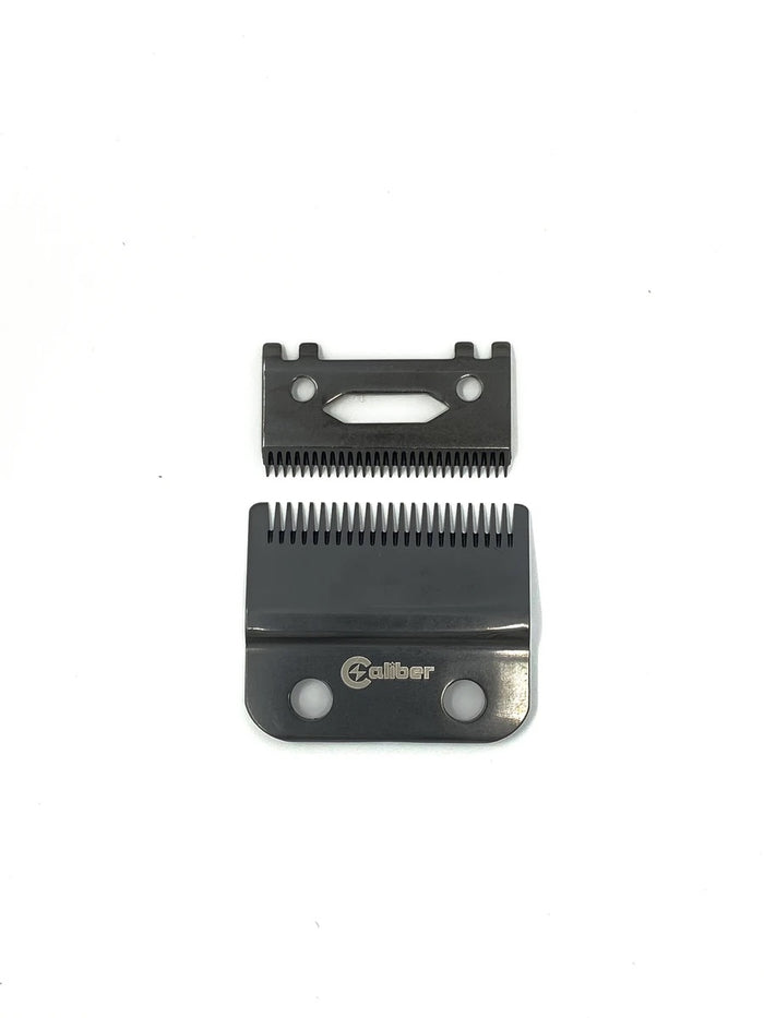 Caliber FMJ Black Ice Dual DLC Deep Tooth Blades