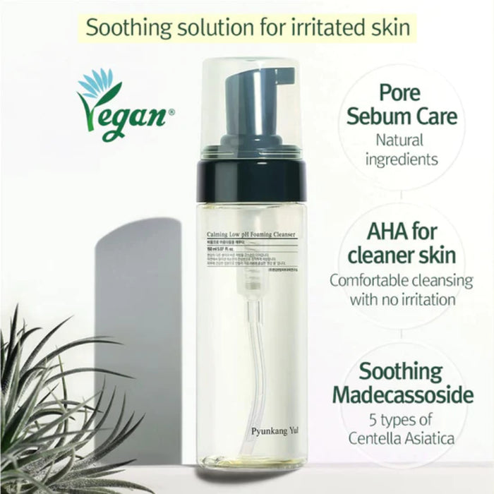 Calming Low pH Foaming Cleanser - Korean-Skincare