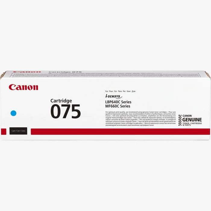 Canon 075 Cyan Original Toner - CRG075C