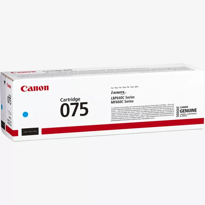 Canon 075 Cyan Original Toner - CRG075C
