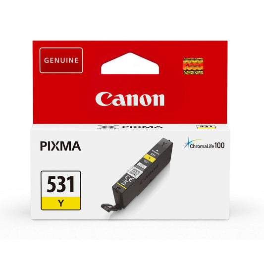 Canon CLI‑531Y Yellow Ink Cartridge ‑ 6121C001