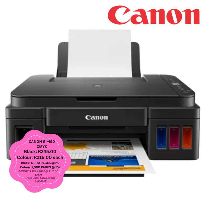 Canon PIXMA G2410 A4 3-in-1 Multifunction Ink Tank Printer - G2410