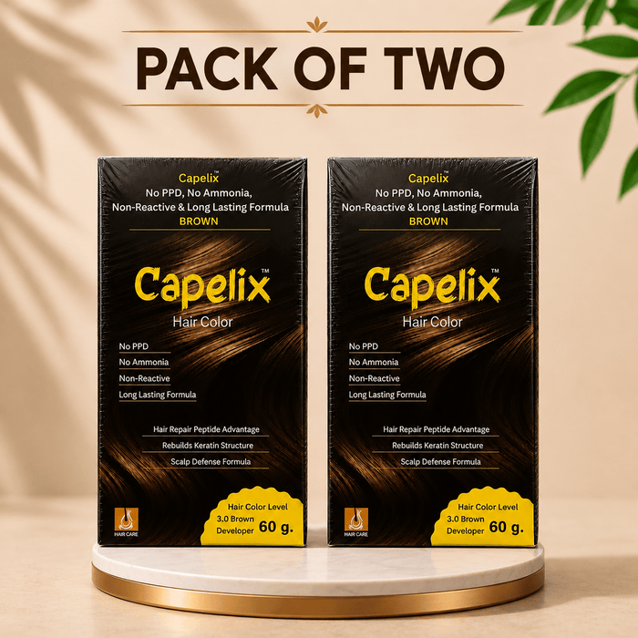 Capelix Hair Color Brown - Cosmosentials