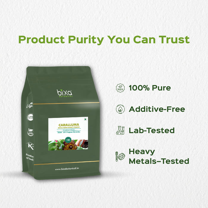 Caralluma (Caralluma Fimbriata) Dry Extract - 30% Pregnane Glycosides by Gravimetry