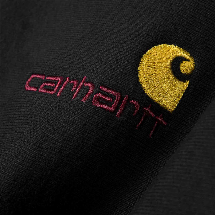 Carhartt WIP AMERICAN SCRIPT SWEATSHIRT, Black