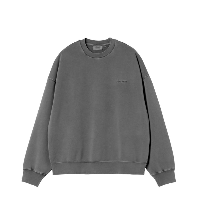 Carhartt WIP BENTON SWEATSHIRT, Graphite Garment Dyed
