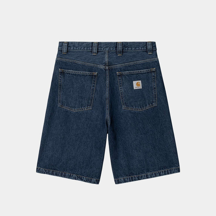 Carhartt WIP BRANDON SHORT, Blue (Stone Washed)