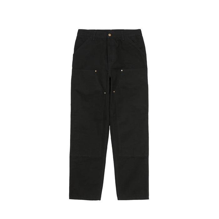 Carhartt WIP DOUBLE KNEE PANT, Black (Rinsed)