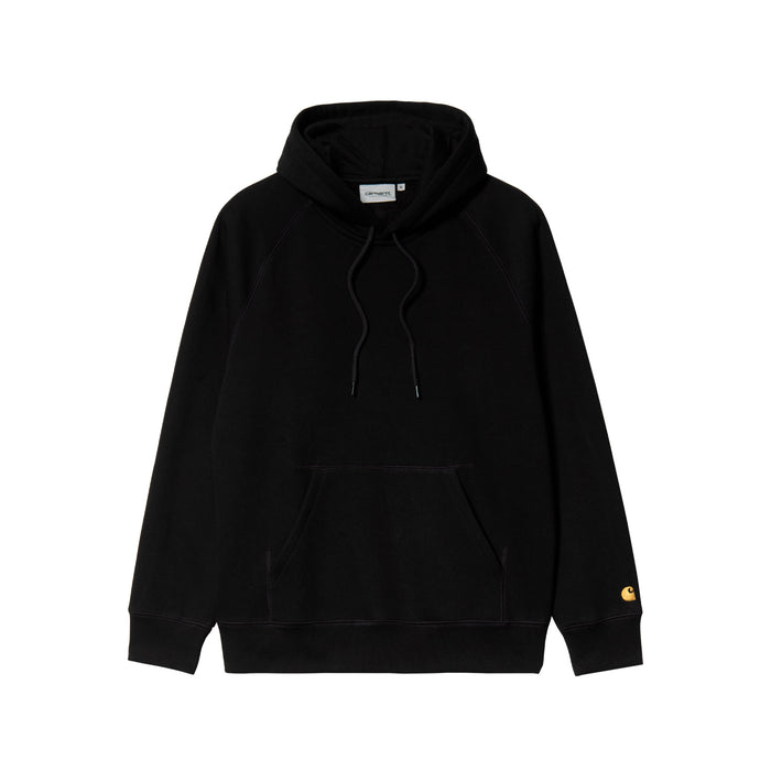 Carhartt WIP HOODED CHASE SWEATSHIRT, Black