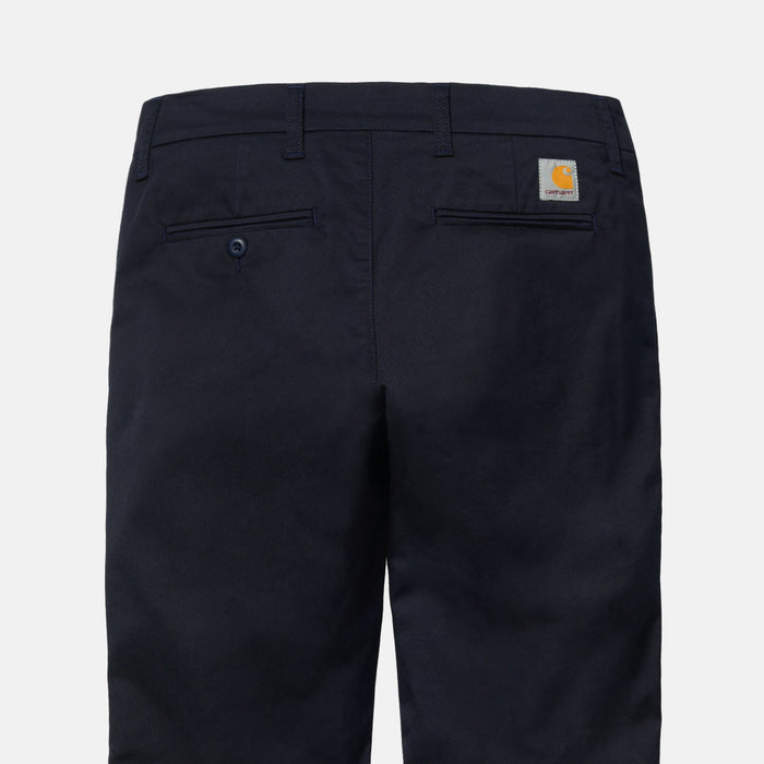 Carhartt WIP SID PANT LAMAR, Dark Navy Rinsed