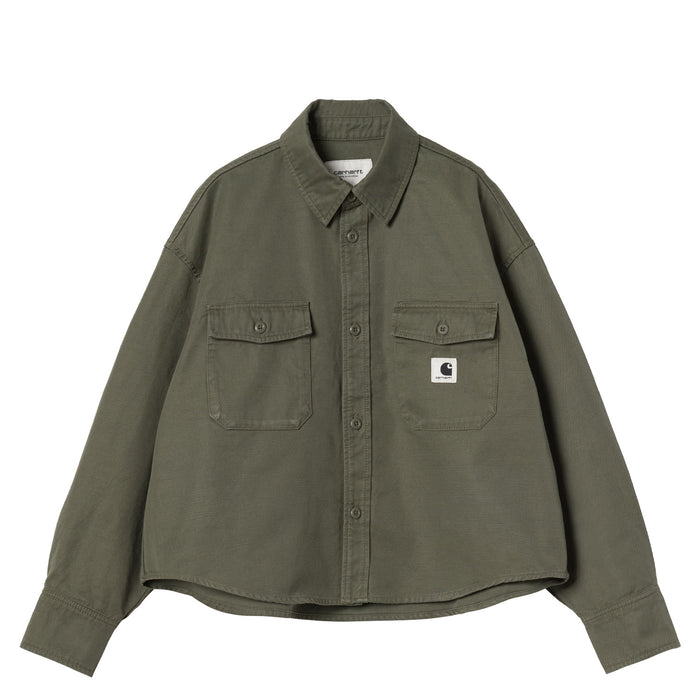 Carhartt WIP W' KELLY SHIRT JACKET, Leaf Rinsed