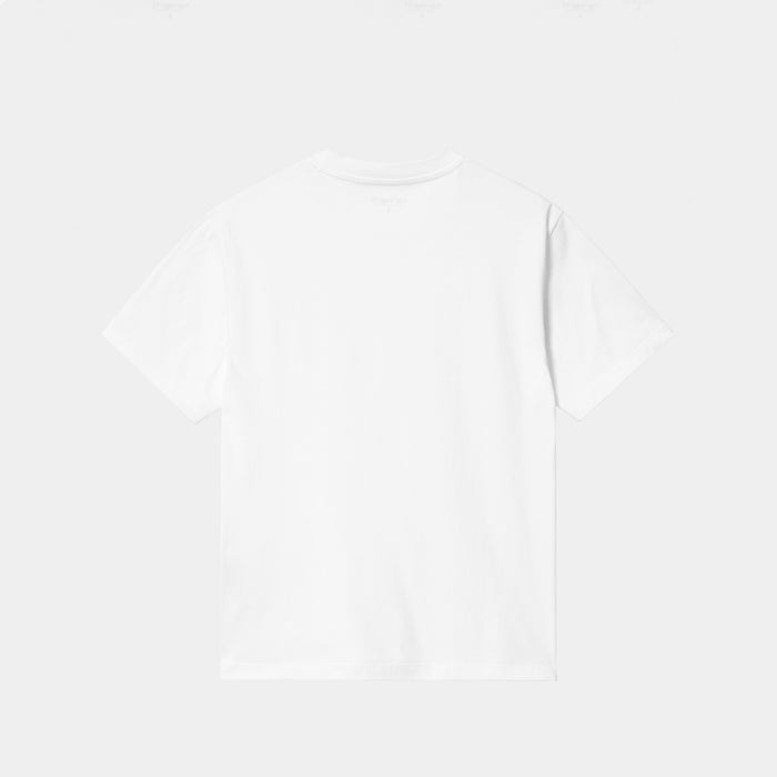 Carhartt WIP W' S/S CHASE T-SHIRT, White