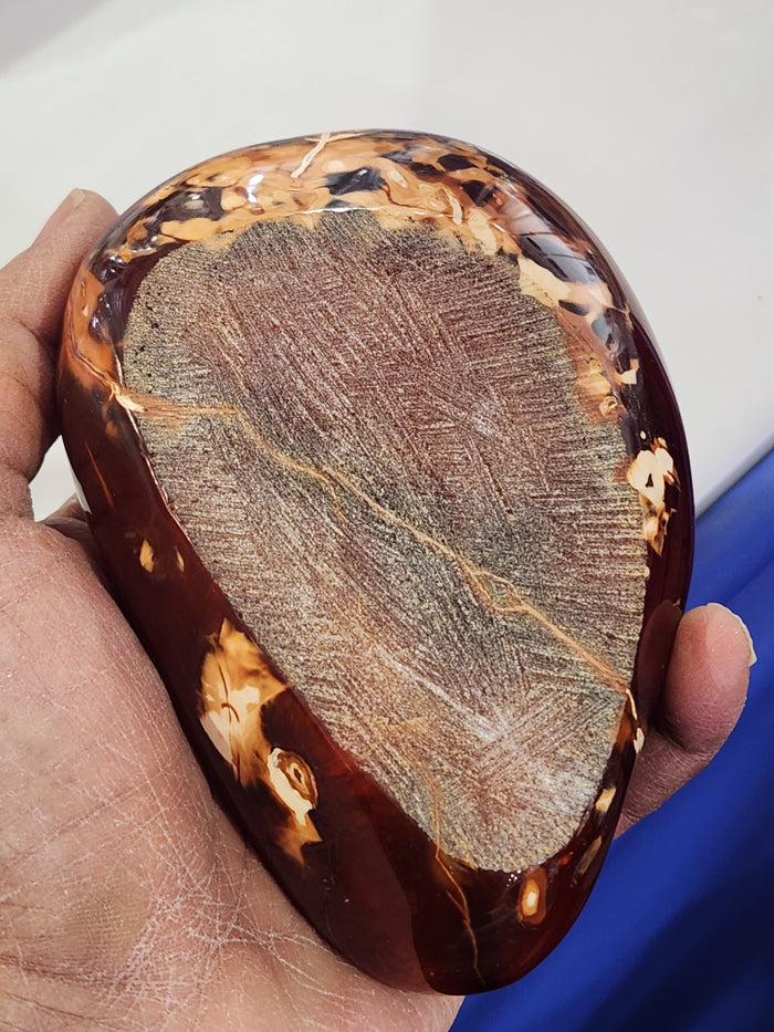 Carnelian Handmade Bowl: A Unique Blend of Beauty, Spirituality, and Functionality | Reiki/Chakra/Healing/Energy | Home Decor - Shwasam