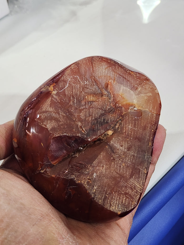Carnelian Handmade Bowl: Elevate Your Space with Beauty and Positive Energy | Reiki/Chakra/Healing | Home Decor - Shwasam