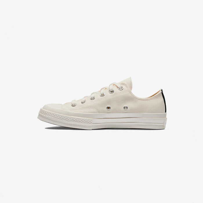 CDG Play Converse CHUCK 70 OX, Milk