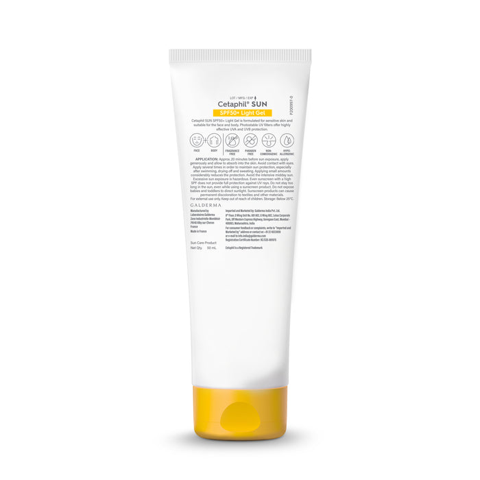 Cetaphil Sun SPF 50 Very High Protection Light Gel 50ml
