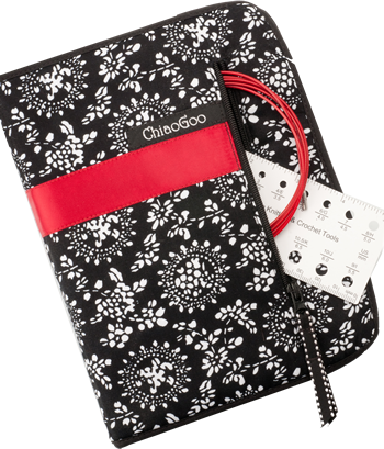 Chiaogoo 4" TWIST Interchangeable Needle Set Red Lace US 2-8 (2.75mm-5mm)