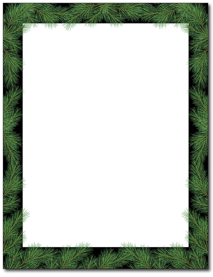Christmas Pine Stationery