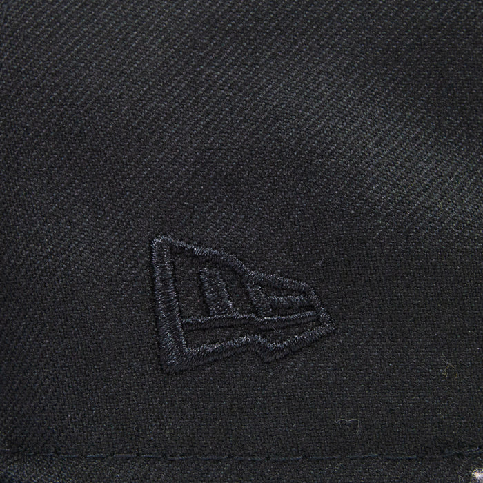 Cincinnati Reds 75 World Series Commissioner Fitted Cap (Black/Royal)