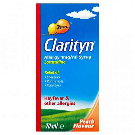 CLARITYN ALLERGY SYRUP 70ml.