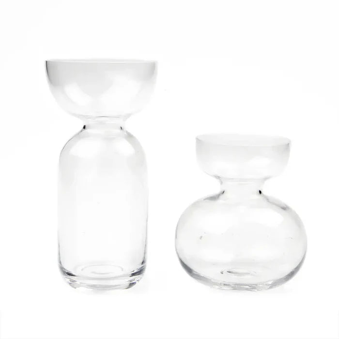 Clear Bulb Vase